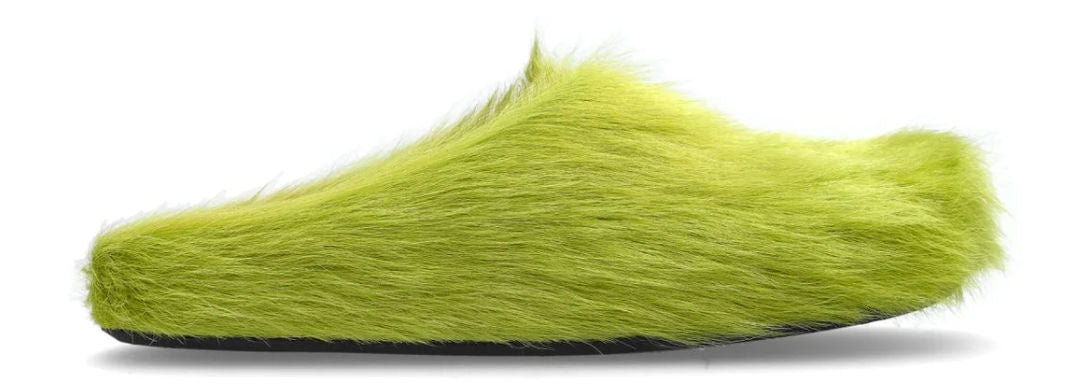 Marni Fussbett Mules Green