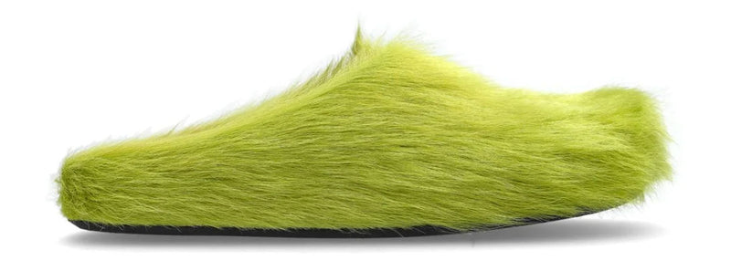 Marni Fussbett Mules Green