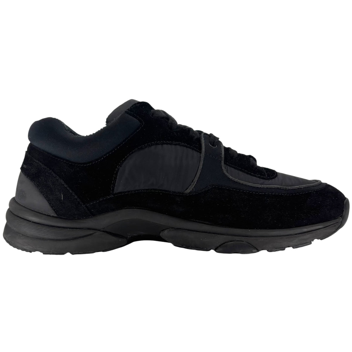 Chanel CC Logo Sneaker Black