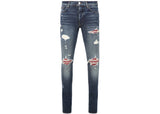 AMIRI Bandana MX1 Jeans Deep Classic