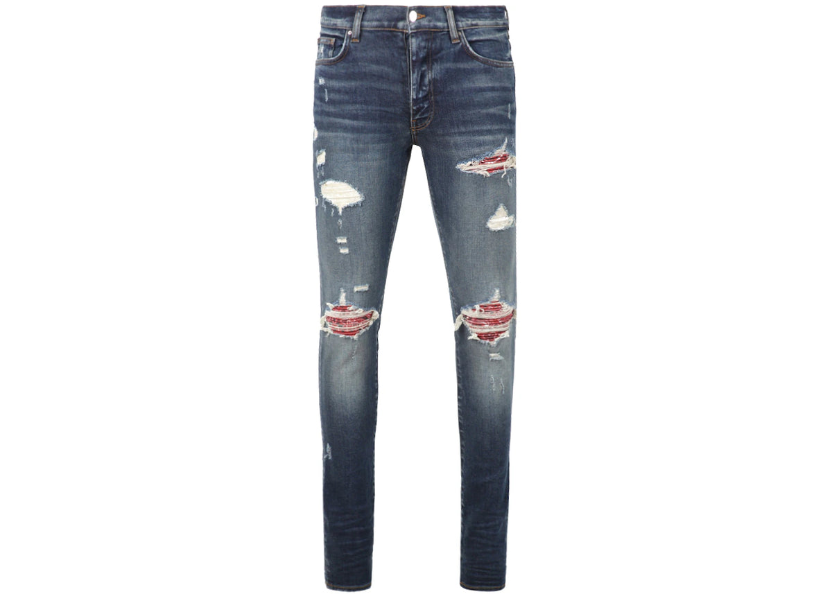 AMIRI Bandana MX1 Jeans Deep Classic