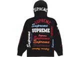 Supreme Multi Logo Hooded Sweatshirt Black