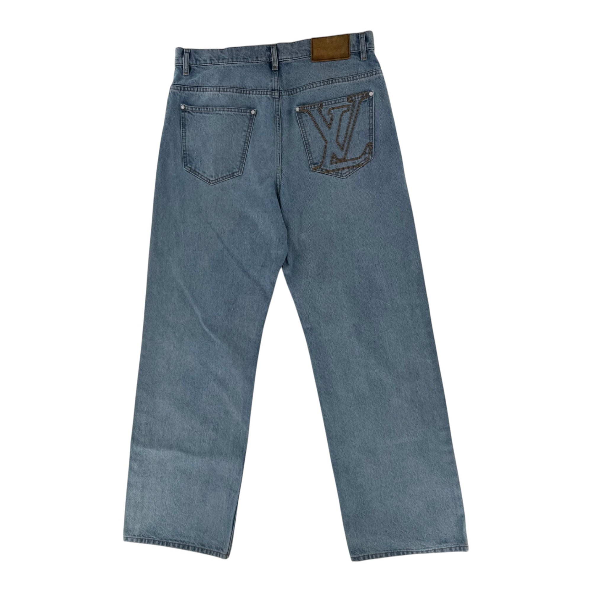 Louis Vuitton Skate Fit Denim Light Blue
