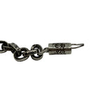 Chrome Hearts Paper Chain Silver Bracelet 8"