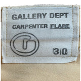 Gallery Dept Carpenter Flare Pants Tan