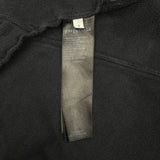 Balenciaga Tape Type Ripped Pocket Hoodie Black