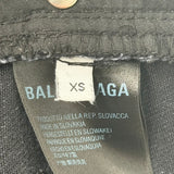 Balenciaga Waxed Denim Black