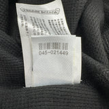 Chrome Hearts Horseshoe Thermal Waffle Tee Black