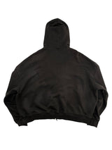 HMDD Rainbow Crystal Zip-Up Hoodie Black