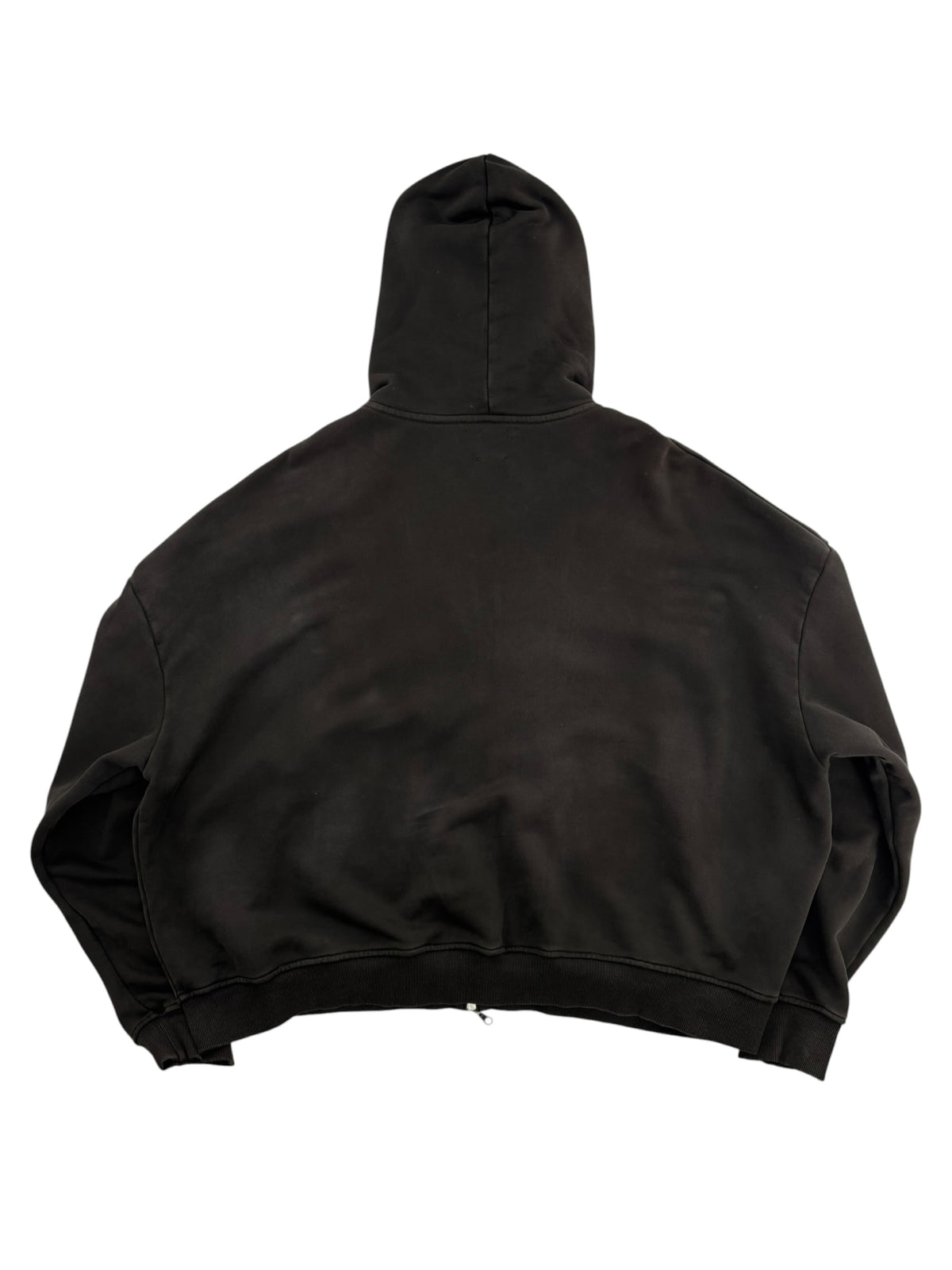 HMDD Rainbow Crystal Zip-Up Hoodie Black