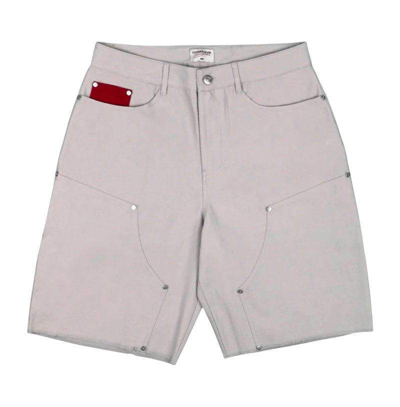 Commons Double Knee Shorts Grey
