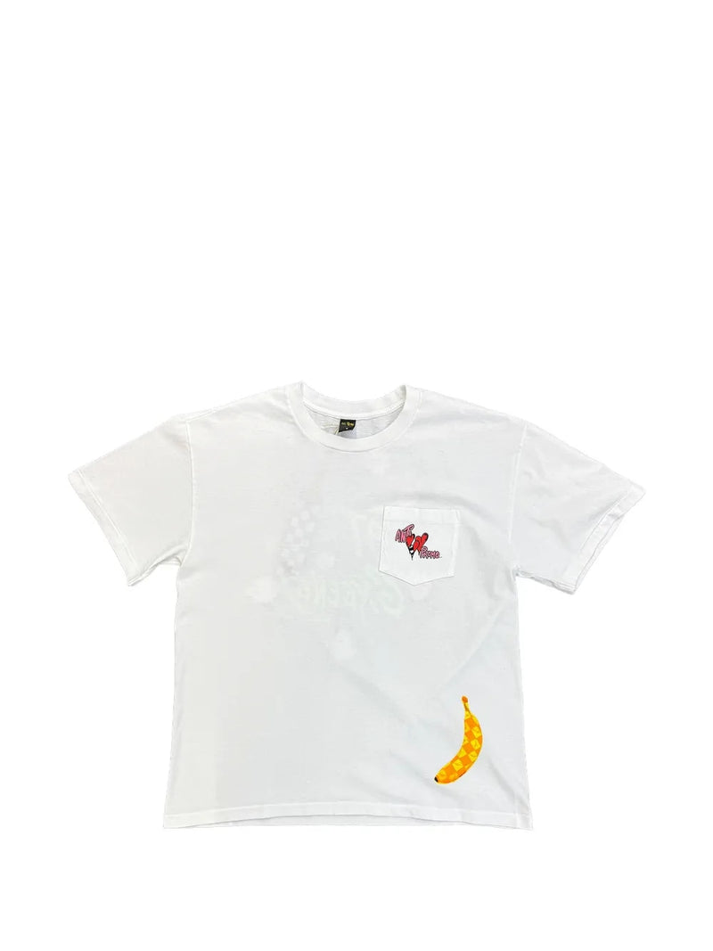 Matty Boy Banana Pocket Tee White