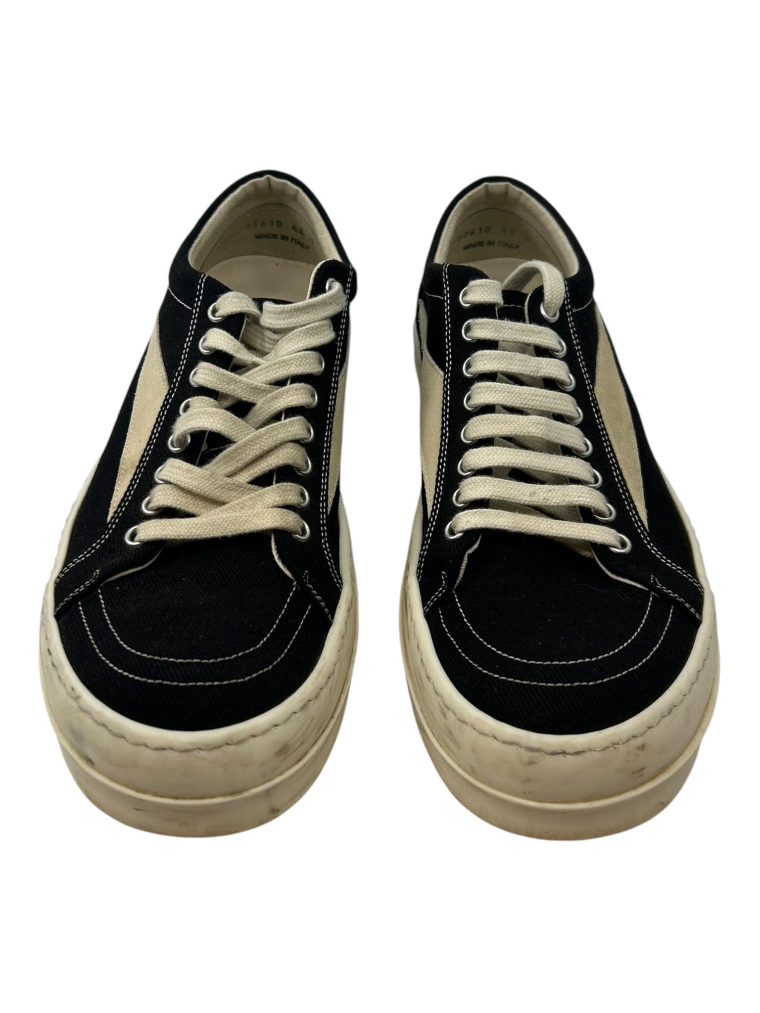 Rick Owens Canvas Vintage Sneaker