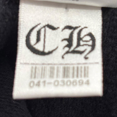 Chrome Hearts Vertical Letter Zip Hoodie Black - Lightly Worn