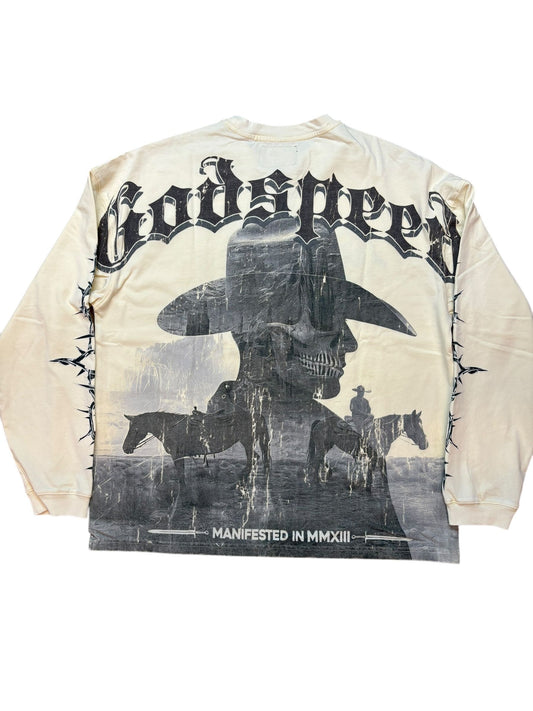 Godspeed Once Apon A Time Longsleeve Tee "Bone"