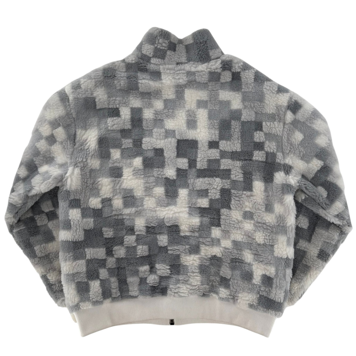 Louis Vuitton Damoflage Snow Fleece Blouson Jacket White