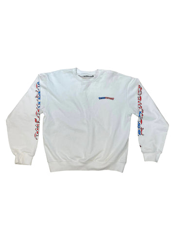 Chrome Hearts Matty Boy America Crewneck "White"