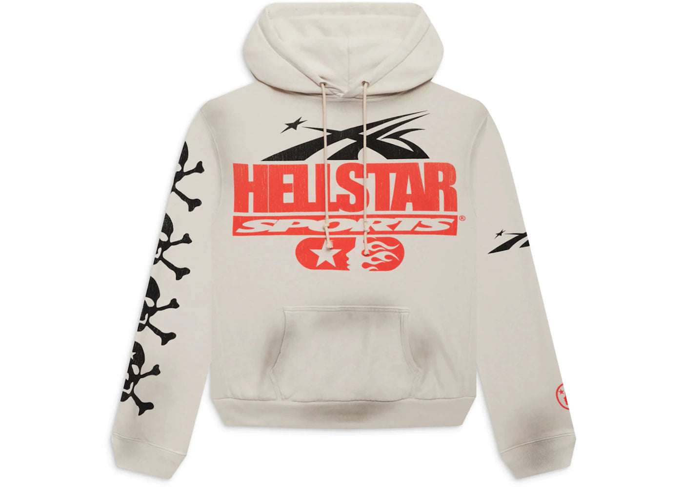 Hellstar If You Dont Like Us Beat Us Hoodie White