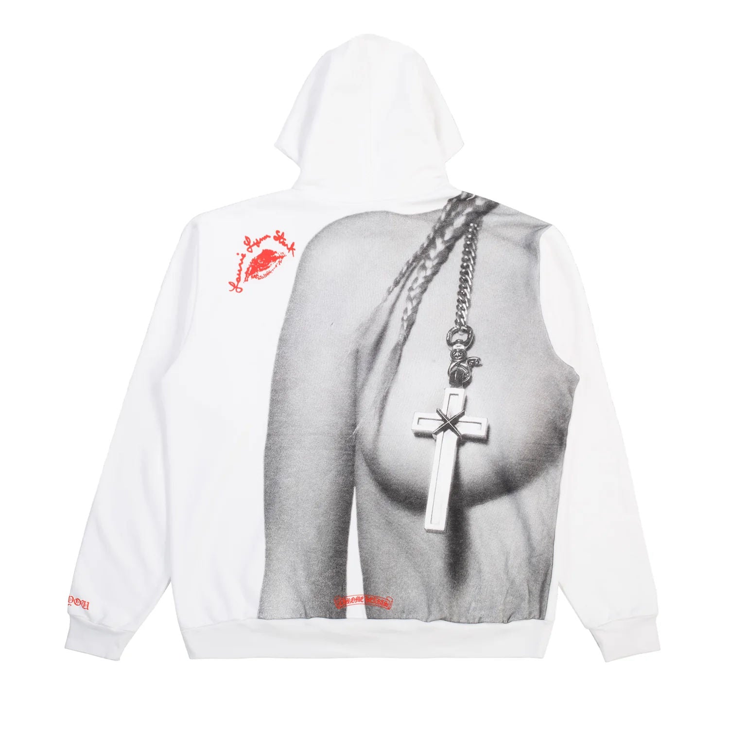 Chrome Hearts Laurie Lynn Stark Stamp Hoodie "White"