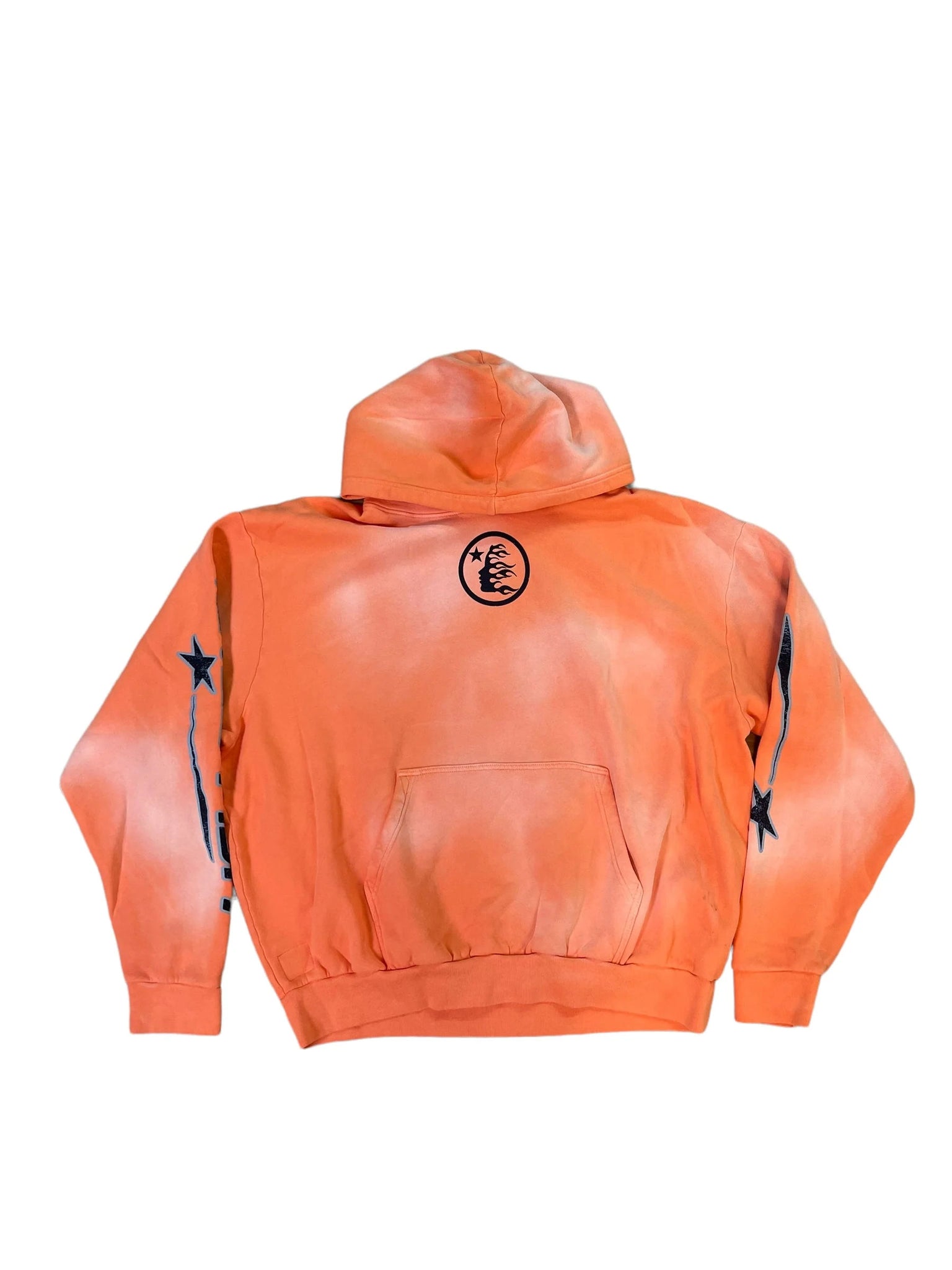 Hellstar Dye Hoodie "Orange"