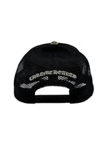 Chrome Hearts Pony Hair Cemetery Cross Patch Trucker Hat