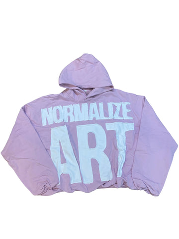 Billionaire Studios Normalize Art Hoodie "Pink"