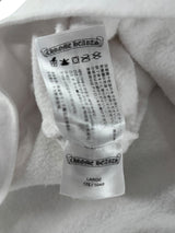 Chrome Hearts Floral Horseshoe Zip-up Hoodie White