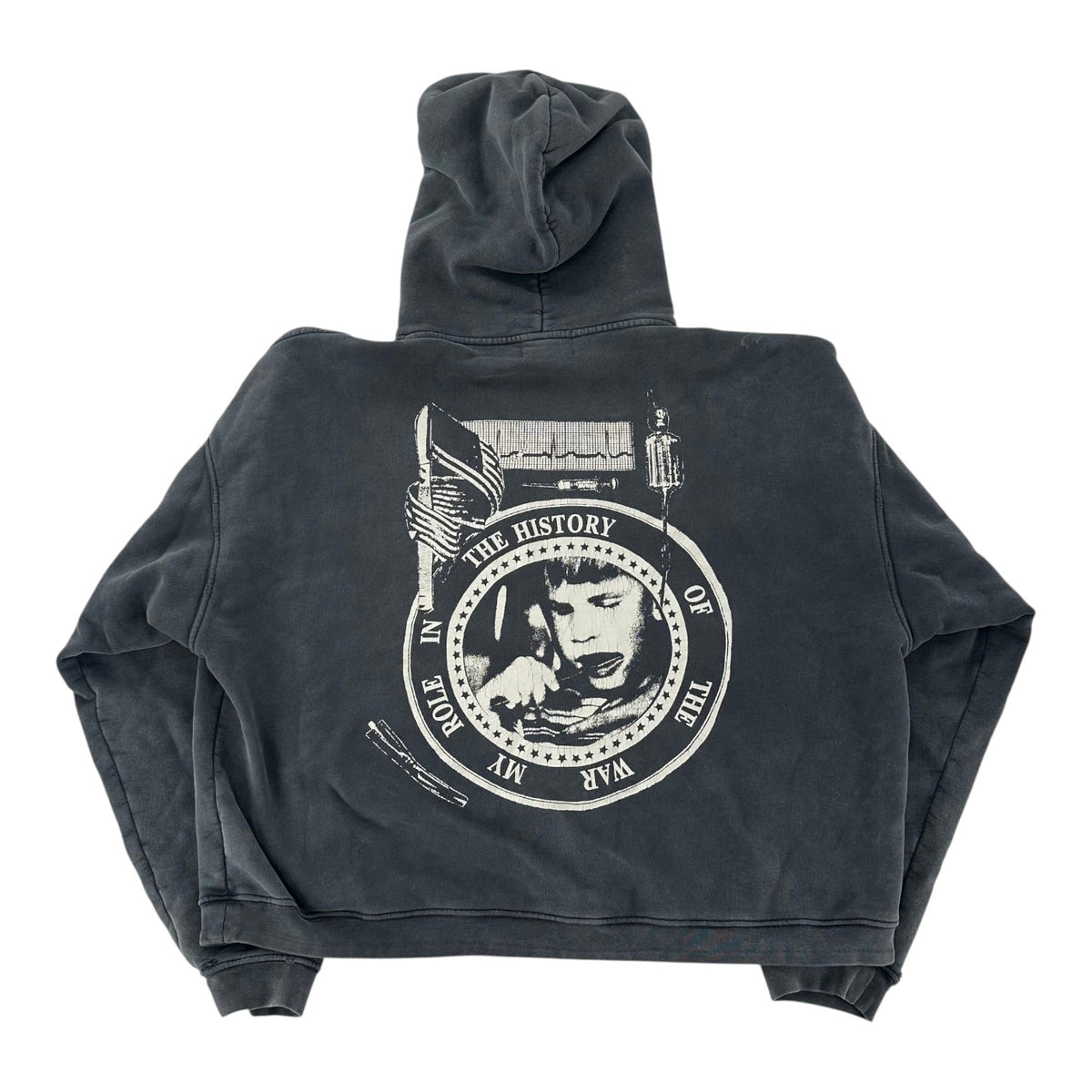 ERD My Role In The War Hoodie Black