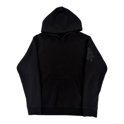 Chrome Hearts Cemetery Patch Hoodie Black