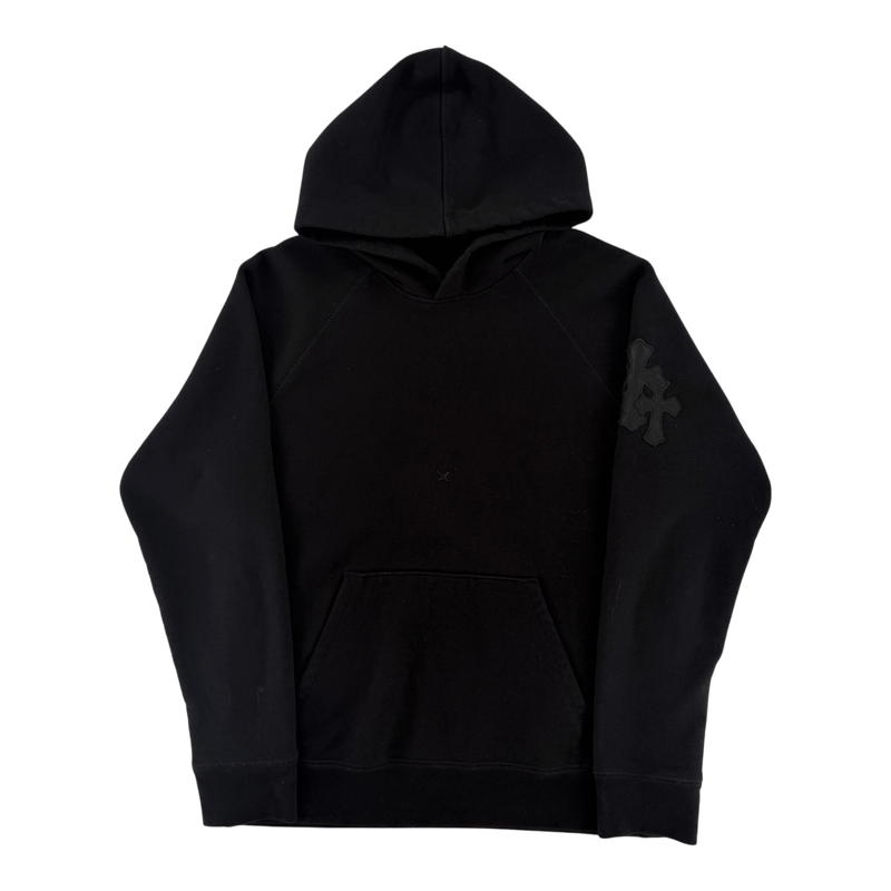 Chrome Hearts Cemetery Patch Hoodie Black