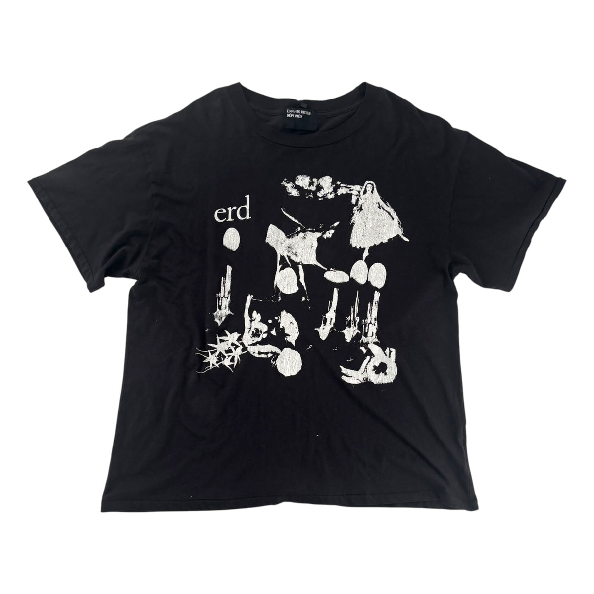 ERD Cellophane Tee Black