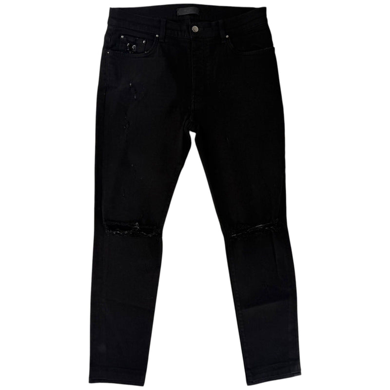 Amiri Distressed Jeans Black - Lightly Worn