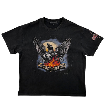 Who Decides War Moon Eagle Printed Tee