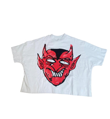 Billionaire Studios Red Devil Tee "White/Red"