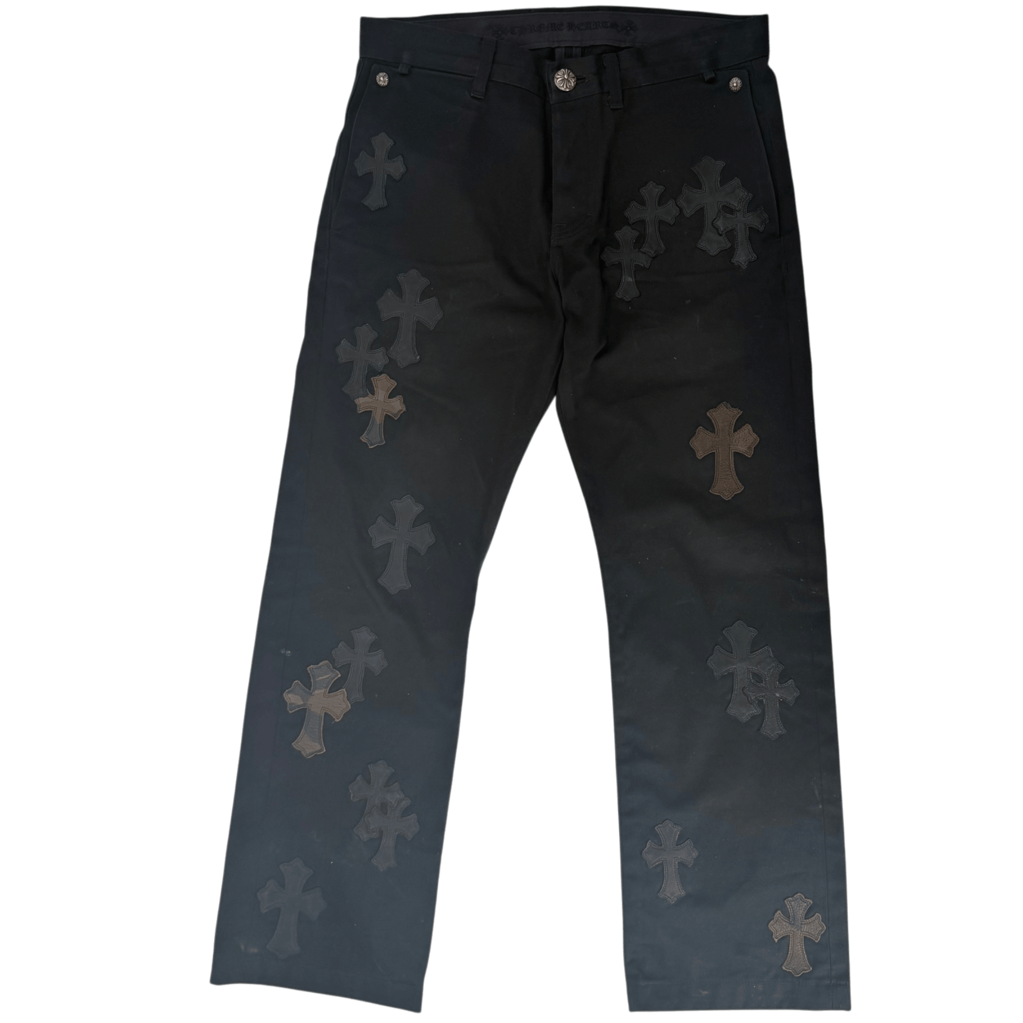 Chrome Hearts 40 Patch Chino Pant Black