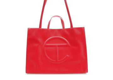 Telfar Large Shopping Bag "Red"