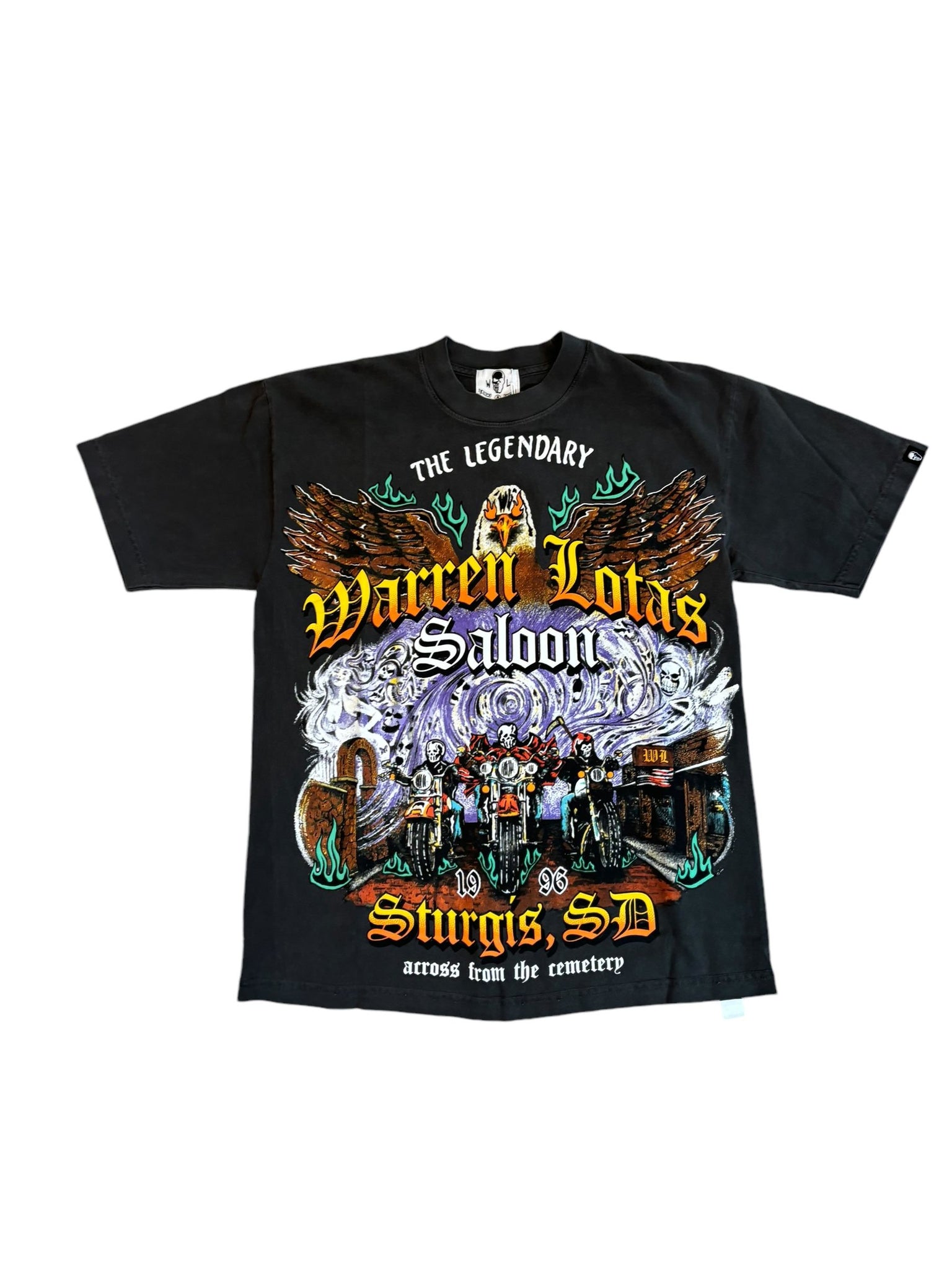 Warren Lotas Sturgis Cemetery Tee "Black"