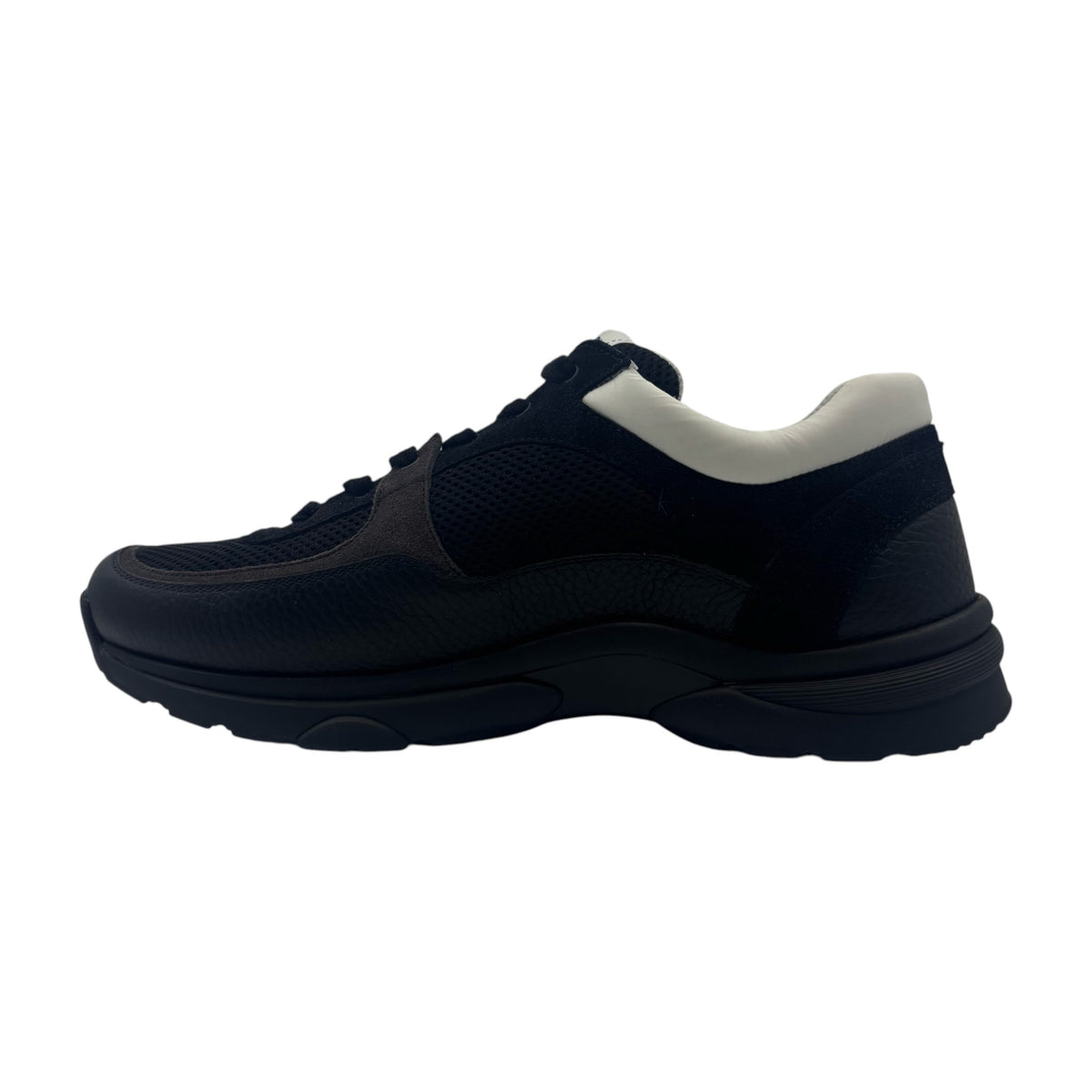 Chanel Low Top Trainer Black White