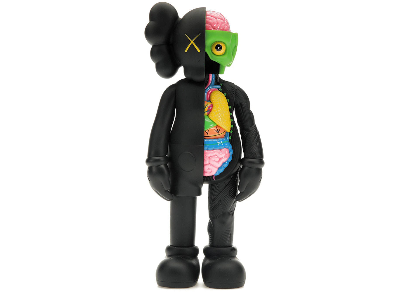 KAWS Companion Flayed Open Edition Vinyl Figure Black