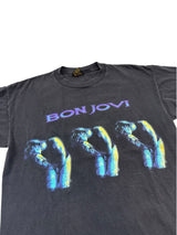 BON JOVI 1990s Band Tee Black