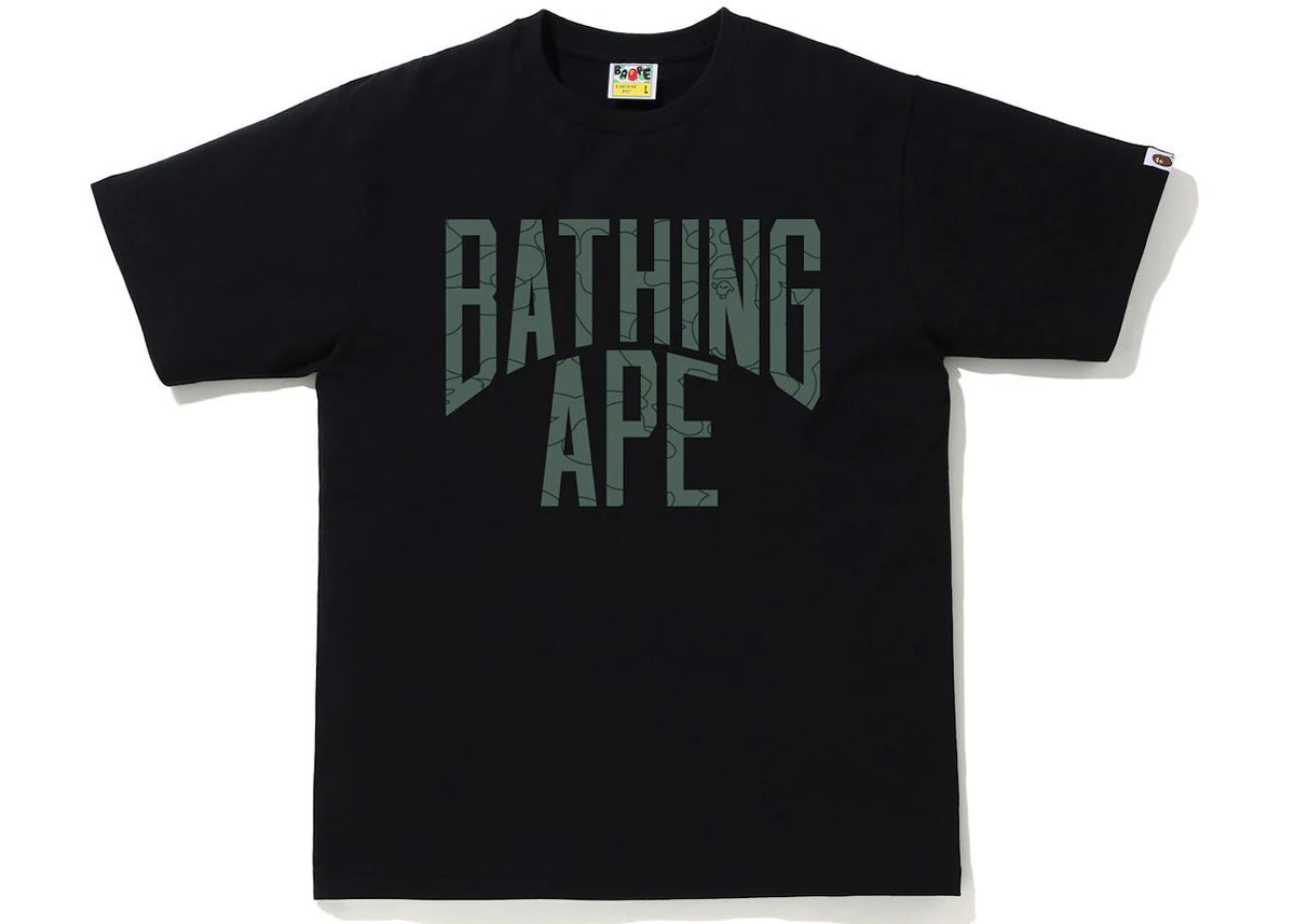 BAPE Line 1st Camo NYC Logo Tee Black/Green