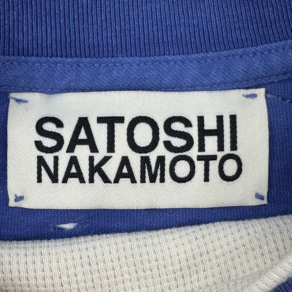 Satoshi Nakamoto Thermal Tee Blue