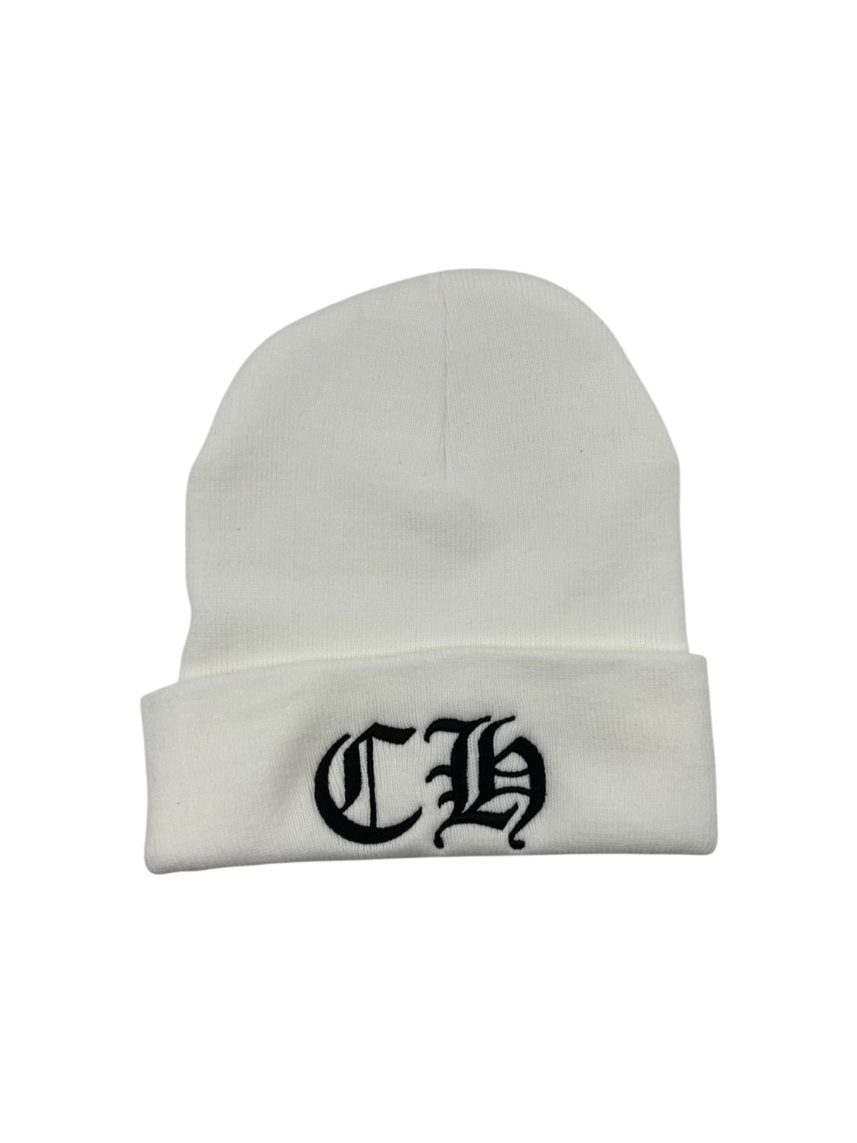 Chrome Hearts CH Beanie White