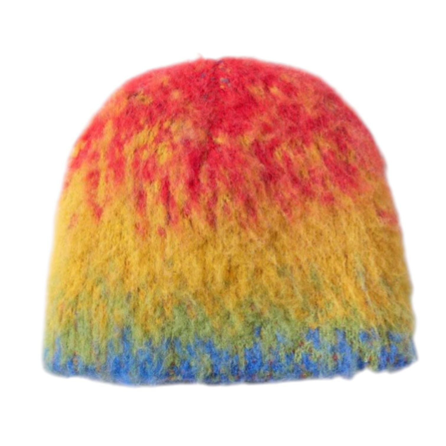 HMDD Mohair Rainbow Beanie
