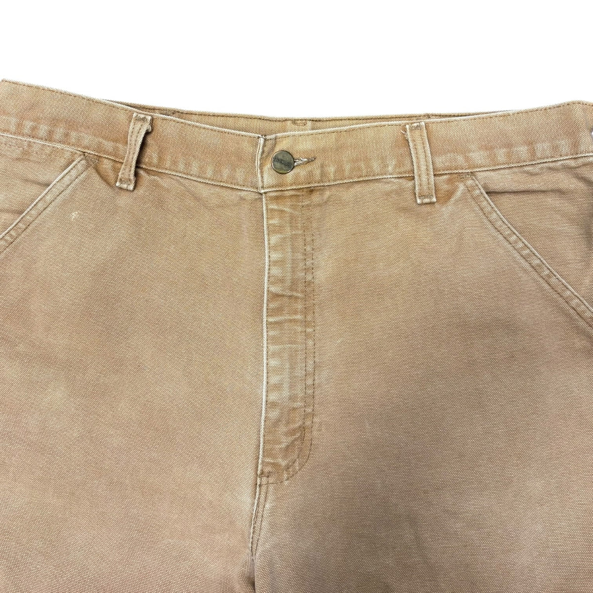 Carhartt Dark Tan Bleach Stains
