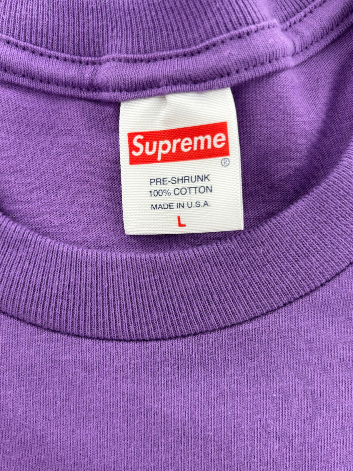 Supreme Top Shotta Tee Purple