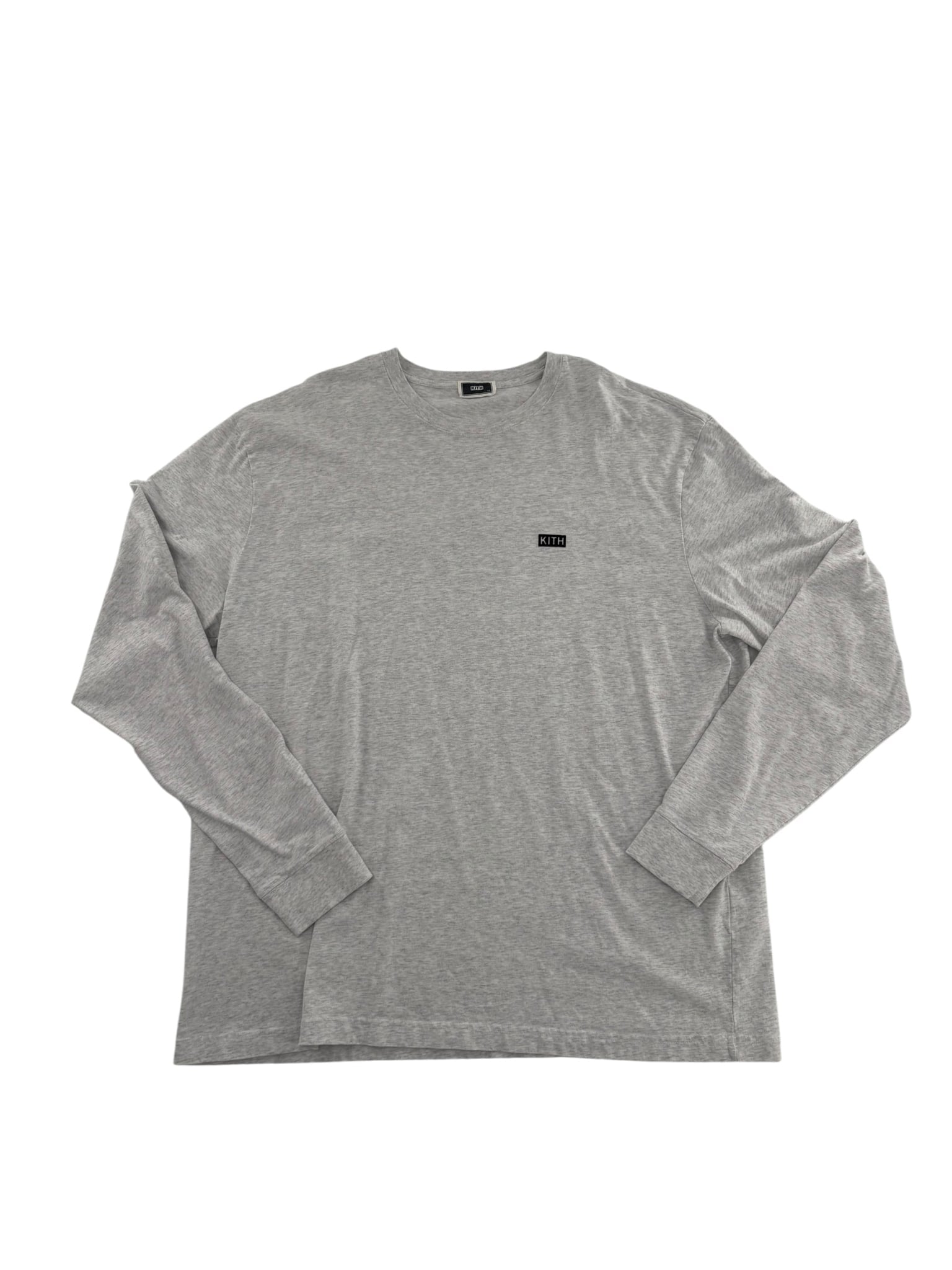 Kith Logo Longsleeve Grey