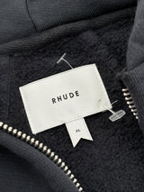 Rhude Eagle Pass Zip Up Hoodie Navy