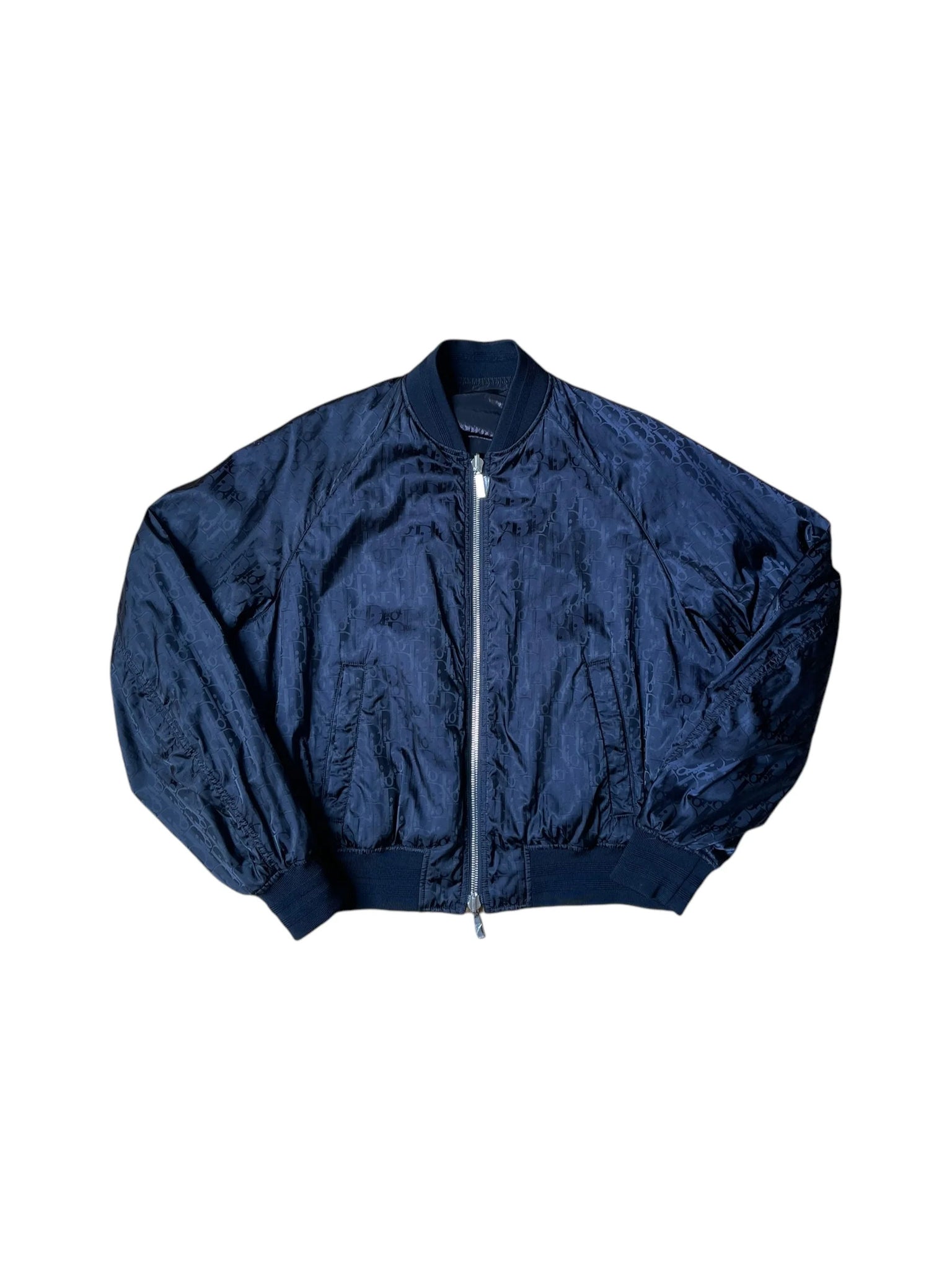 Dior Oblique Reversible Bomber Jacket "Navy"