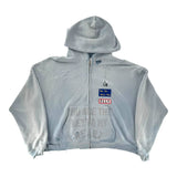 Paly Hollywood Zanucks Zip Hooded Sweatshirt Baby Blue